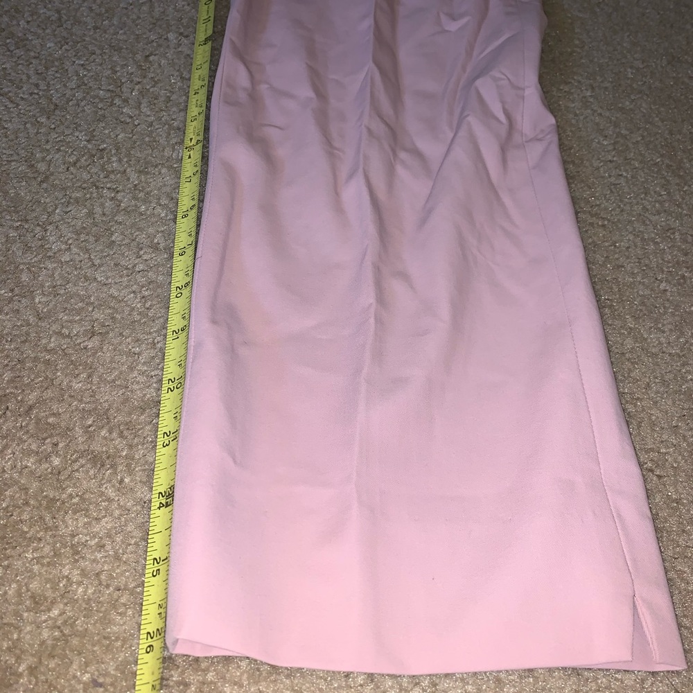 The Script Fede Style Rose Pink Work Dress Pants - Picture 6 of 8